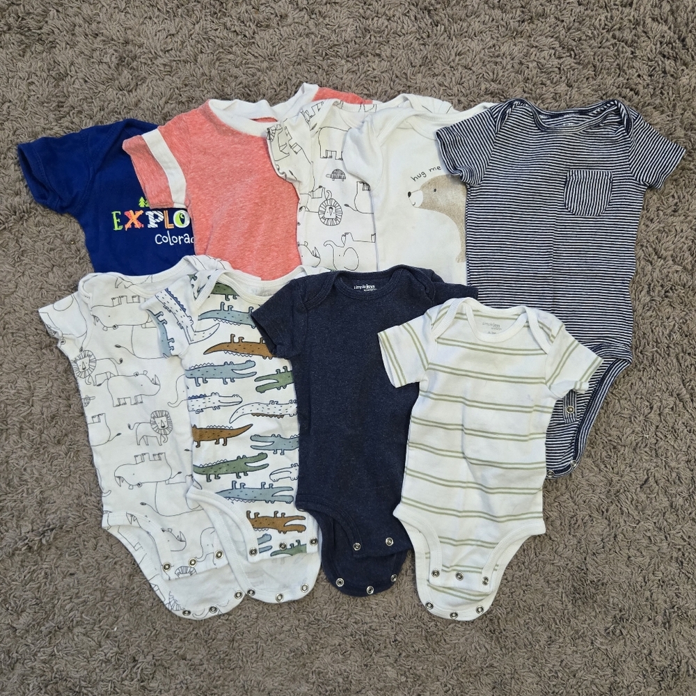 0-6 Month Infant Onesies
